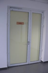 Алюминиевая дверь 1800×2100 мм. GFTD33206